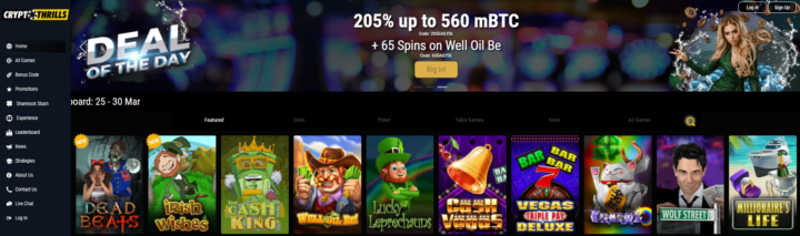 CryptoThrills Casino 