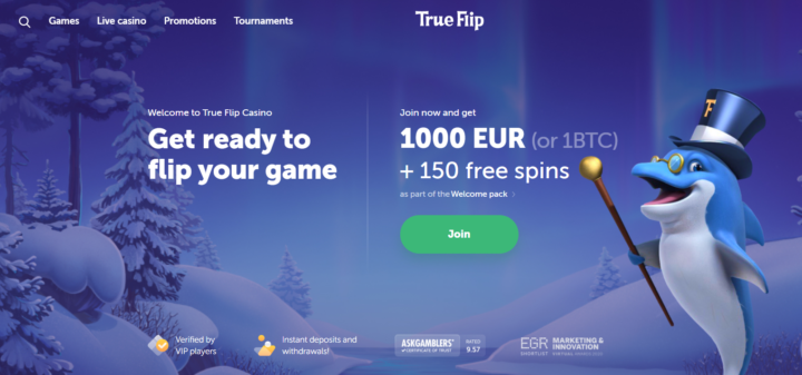 TrueFlip BTC Casino