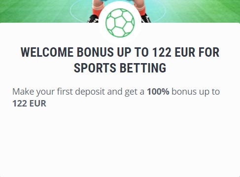 22bet bonuskod