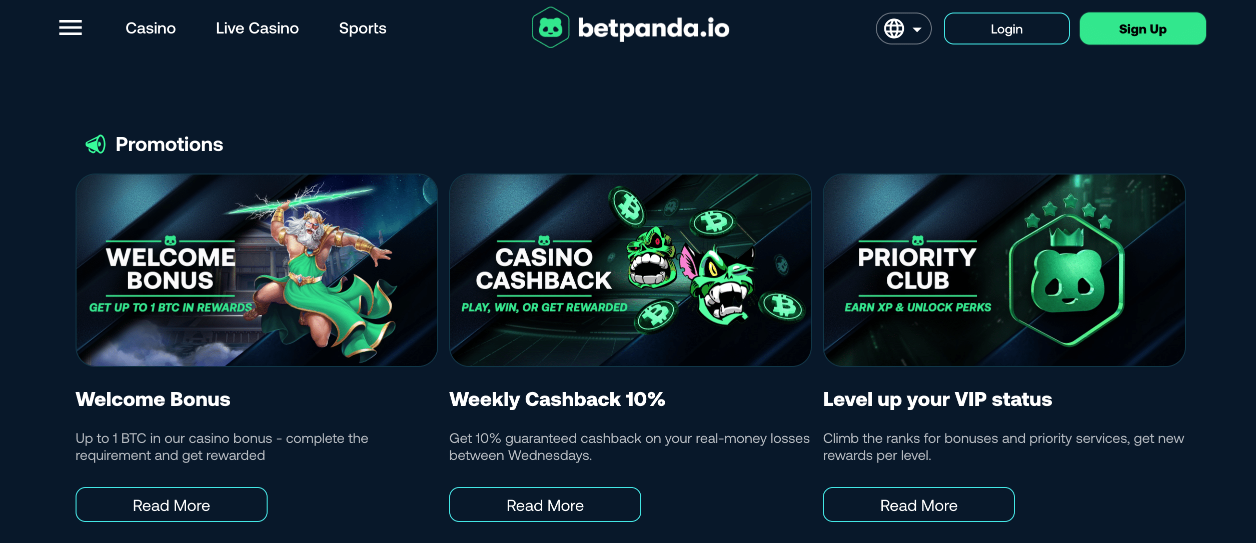 betpanda home